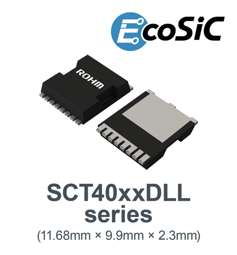 ローム　小型化と大電力対応を両立！TOLLパッケージのSiC MOSFETを量産開始