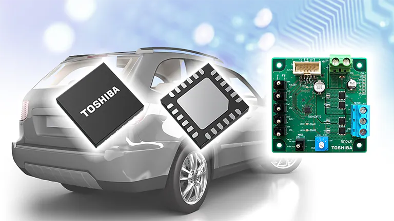 東芝デバイス＆ストレージ　機器の小型化に貢献する車載用ブラシ付きDCモーター向けゲートドライバー量産開始