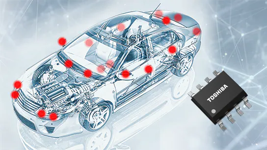 東芝デバイス＆ストレージ　ワイヤハーネスの削減に貢献する車載CXPI通信ドライバー/レシーバーICの発売
