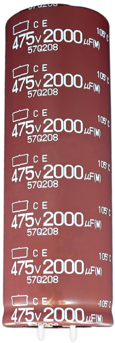 日本ケミコン　基板自立形アルミ電解コンデンサ「KHRシリーズ」 最大高さ100mmまで対応、従来比25%以上の高容量化を実現