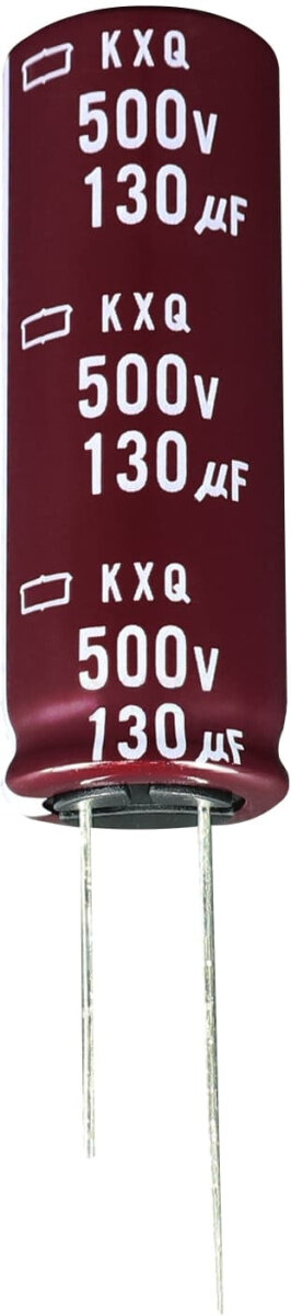 日本ケミコン リード形アルミ電解コンデンサ 「KXQシリーズ」のサイズ・電圧範囲を拡大
