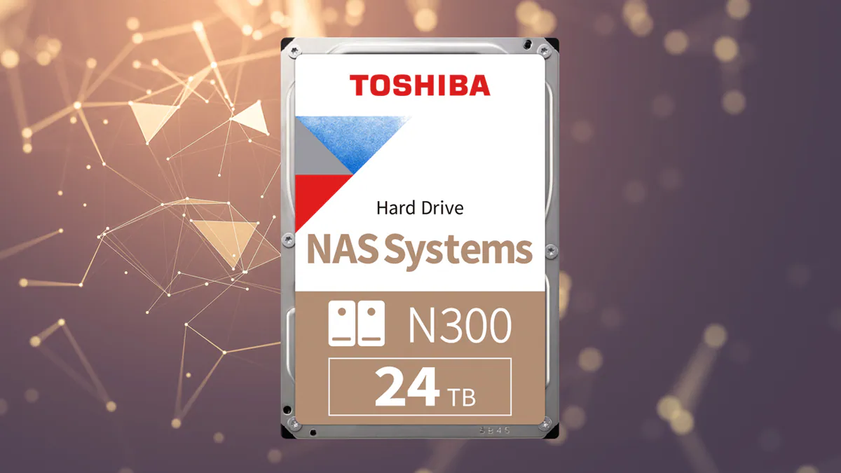 東芝デバイス＆ストレージ　NAS向けHDD「N300シリーズ」に24TBの大容量モデルを追加