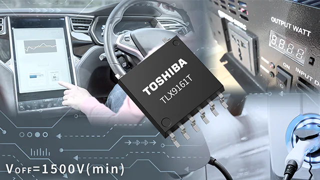 東芝デバイス&ストレージ 小型パッケージを採用した車載バッテリーシステム向け阻止電圧1500V車載用フォトリレーの発売開始について
