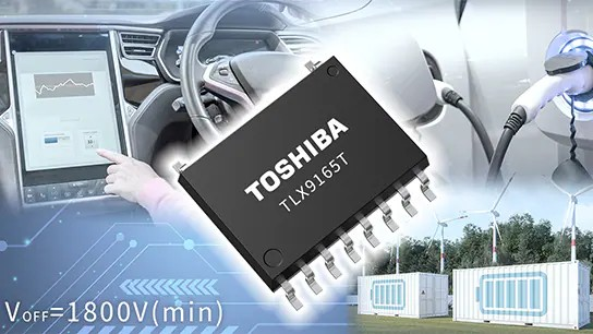 東芝デバイス＆ストレージ　車載800Vバッテリーシステムに対応した阻止電圧1800V車載用フォトリレーの発売開始について